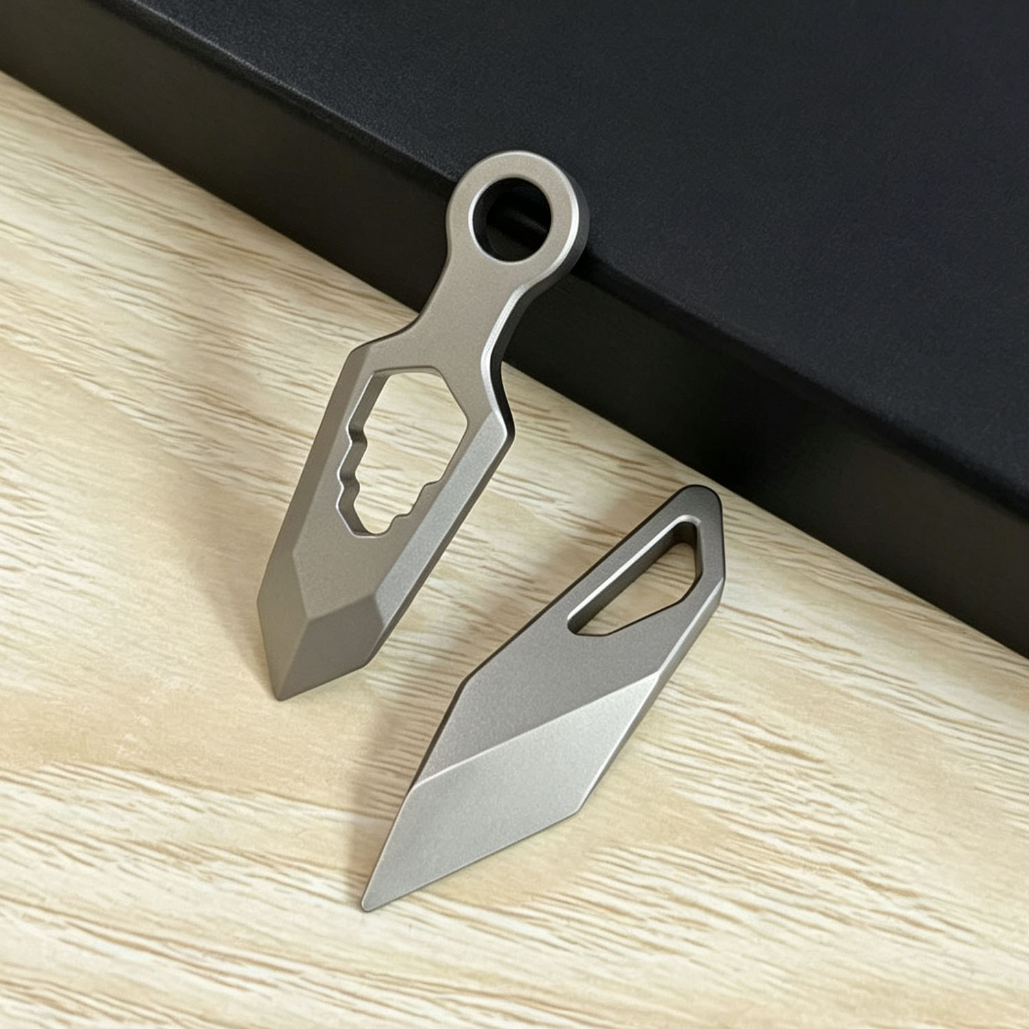 Edc Daily Carry - Przenośny Tytanowy Stop 2szt. Narzędzie EDC