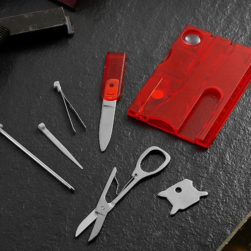 Multitool Credit Card - Ultracienkie narzędzie wielofunkcyjne 12 w 1