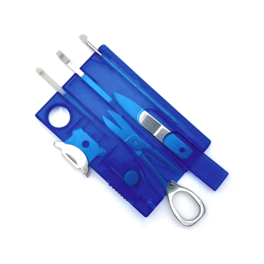 Multitool Credit Card - Wielofunkcyjne narzędzie kieszonkowe 10 w 1,