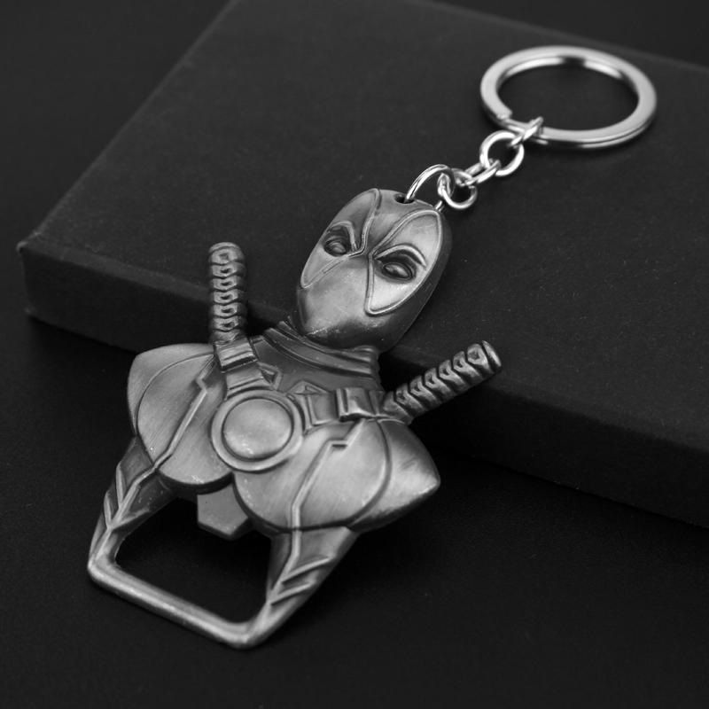 Carabiner Keychain - Brelok Deadpool Modny Personalizowany Otwieracz do