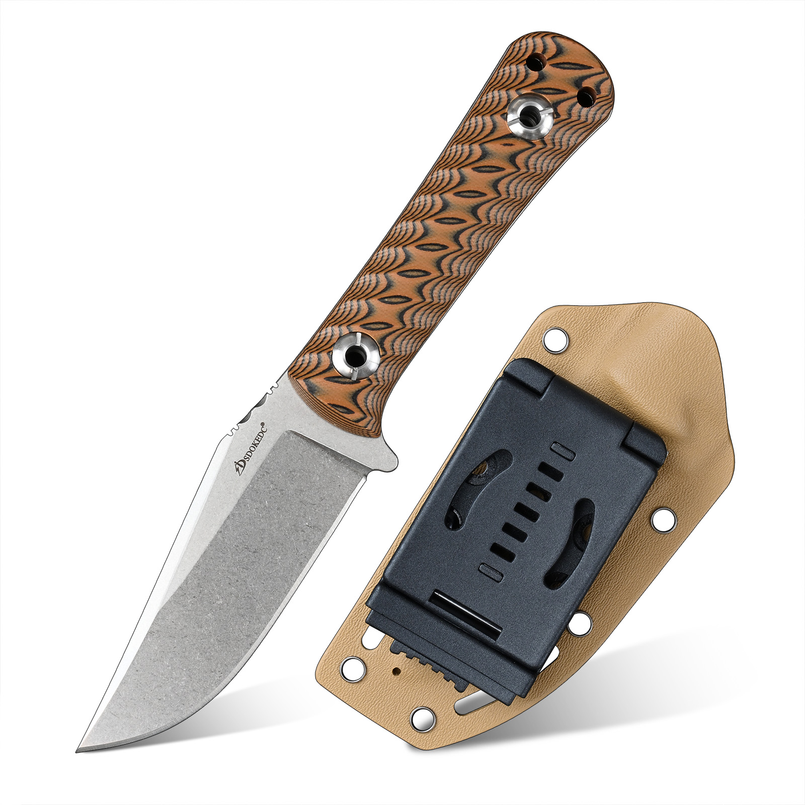 Edc Carry Fixed Blade Knife - Przenośne narzędzie EDC SDOKEDC, modny prezent