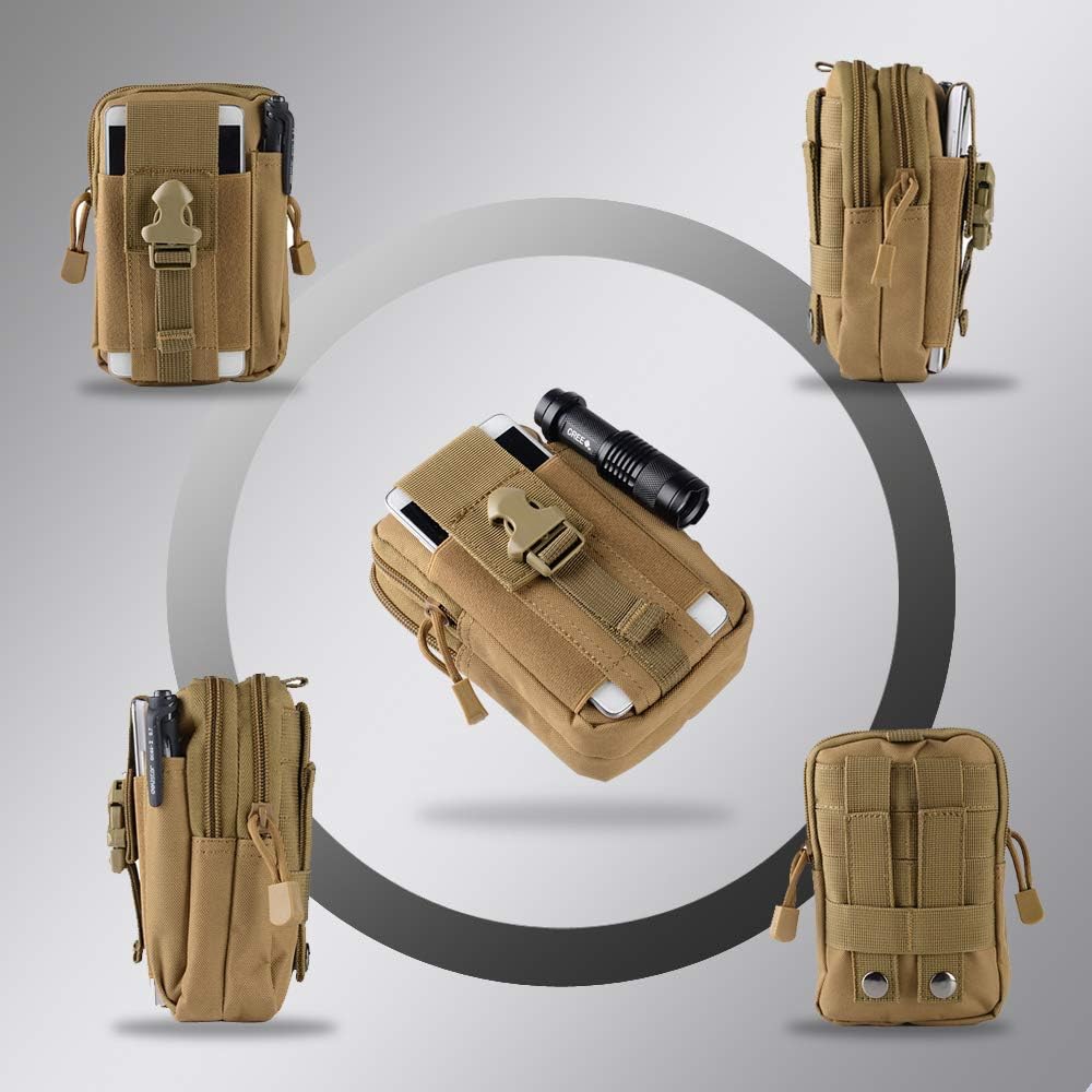Taktyczna torba na pas Molle,  – Edc Carry Belt Pouch recenzja i cena