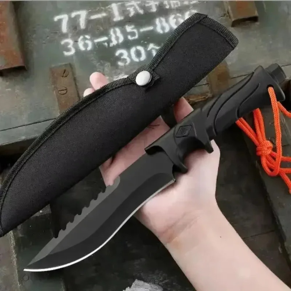 Wielofunkcyjny nóż survivalowy – Edc Carry Fixed Blade Knife recenzja i cena