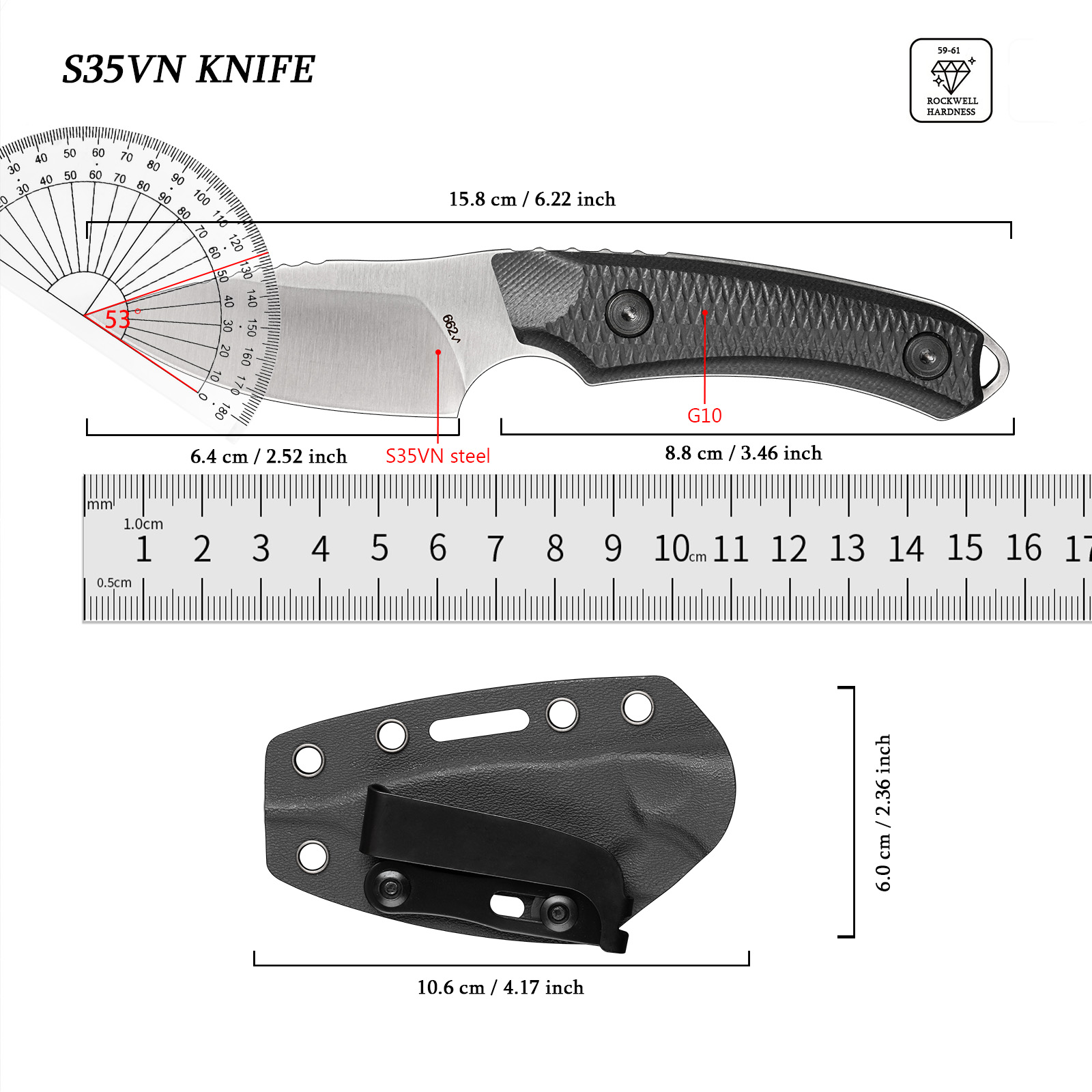 Wielofunkcyjne narzędzie EDC d – Everyday Carry (Edc) Knife recenzja i cena