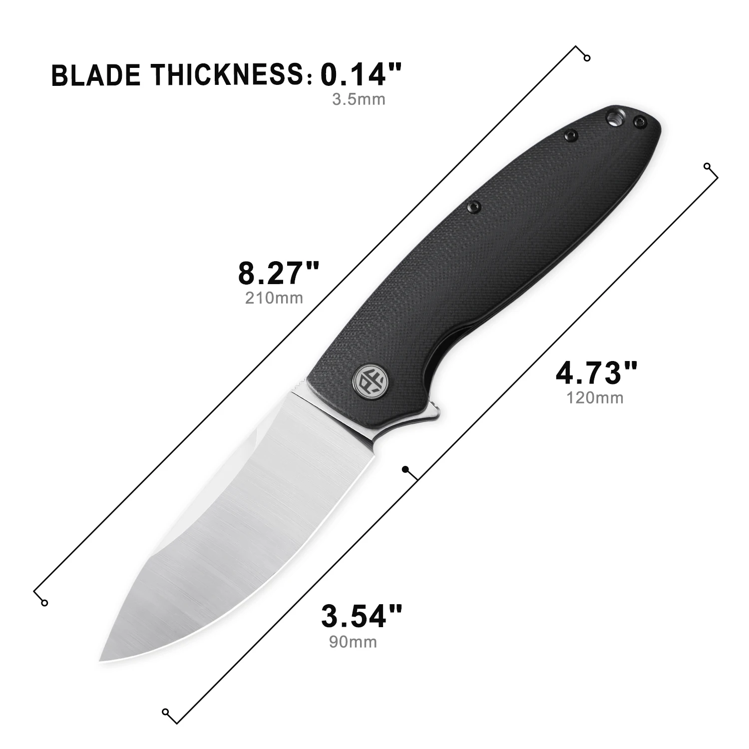 Nóż składany Petrified Fish PF – Pocket Knife Ceramic recenzja i cena