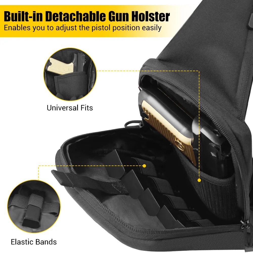 Ukryta torba na broń do noszen – Edc Carry Bag For Pistol recenzja i cena