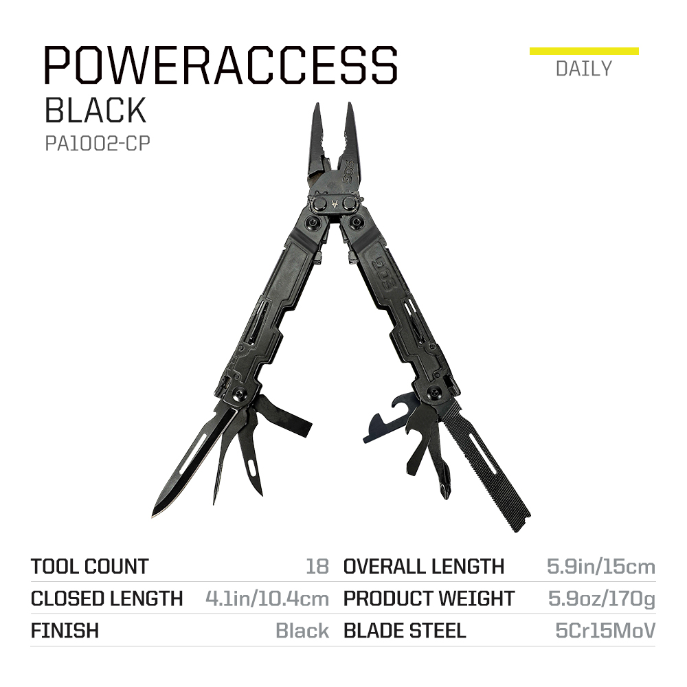 SOG 18 w 1 PowerAccess Kompakt – Edc Carry Pliers recenzja i cena