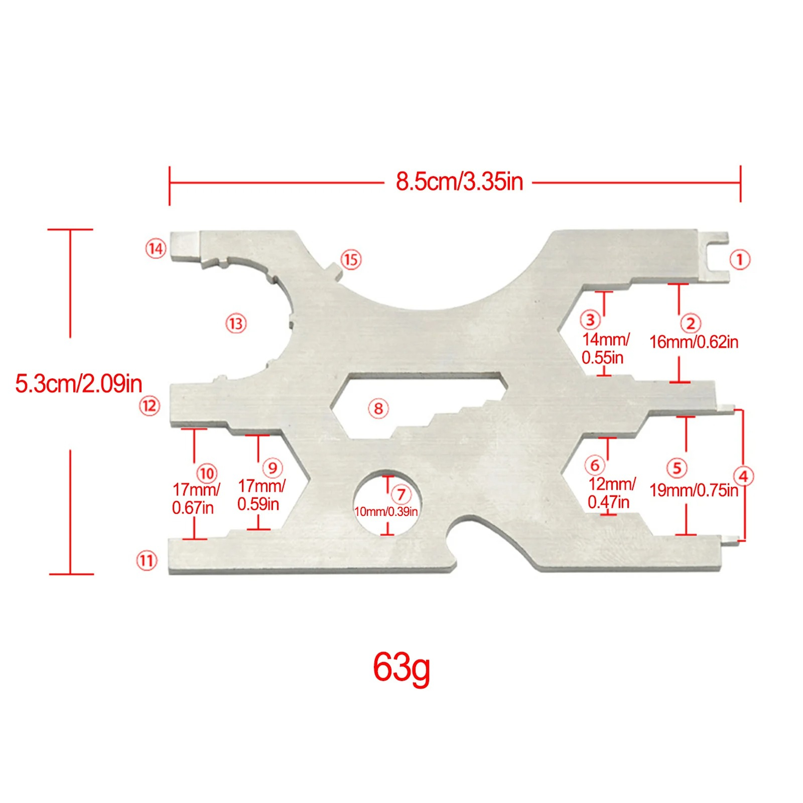 Zestaw wkrętaków do regulatora – Multitool Credit Card recenzja i cena