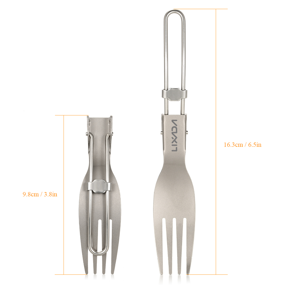 Lixada Tytanowy składany widel – Edc Everyday Carry Knives recenzja i cena