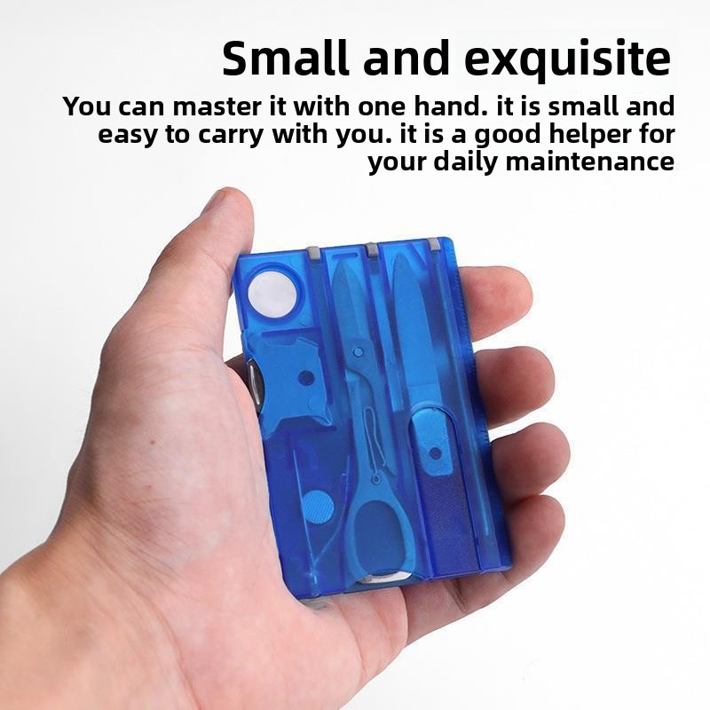 12 w 1 Kieszonkowa karta kredy – Multitool Credit Card recenzja i cena