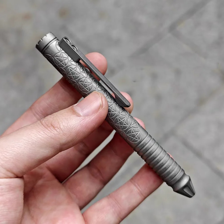 Długopis EDC z tytanu TC4 - Wy – Edc Every Day Carry おもちゃ recenzja i cena