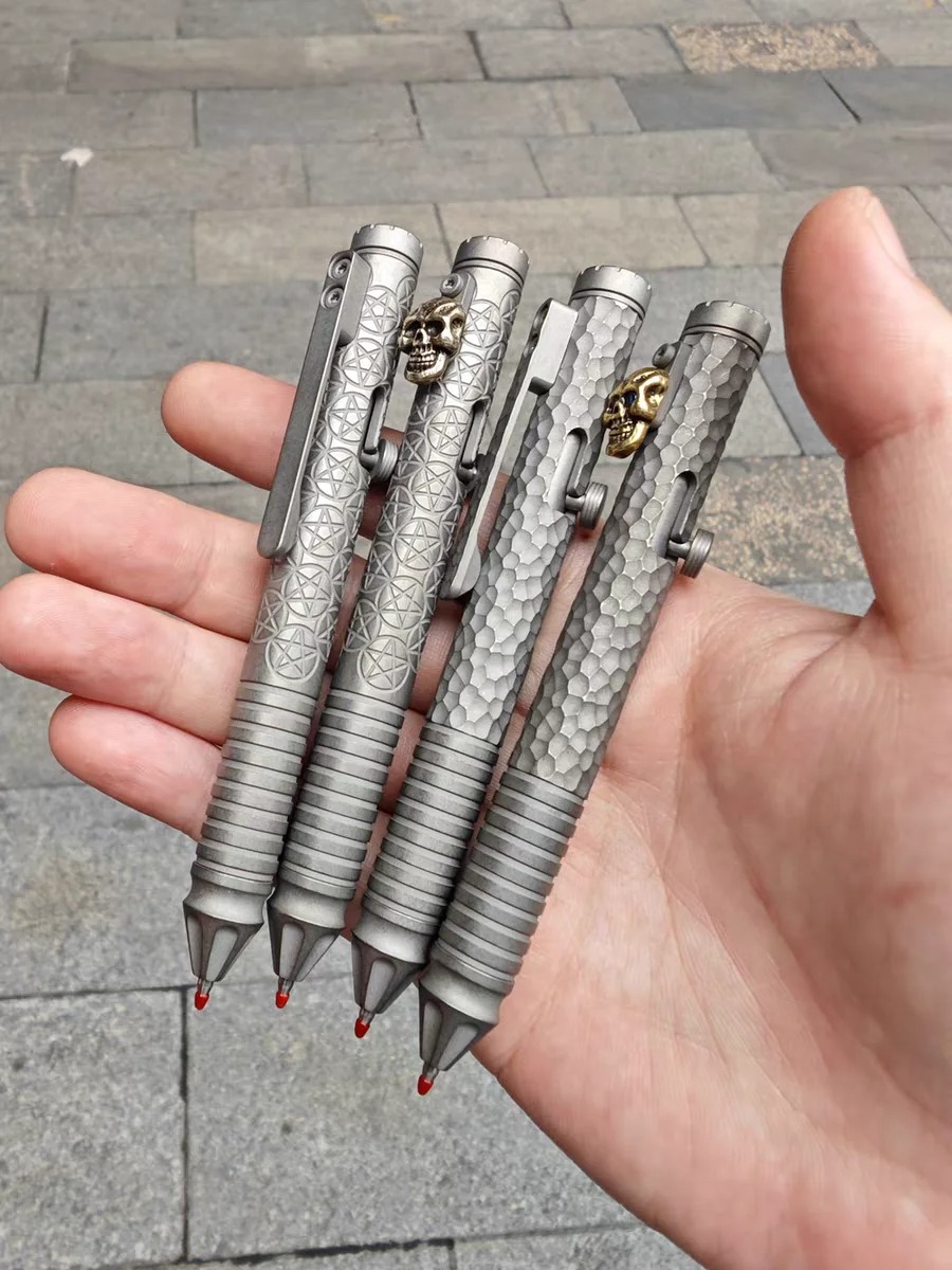 Długopis EDC z tytanu TC4 - Wy – Edc Every Day Carry おもちゃ recenzja i cena