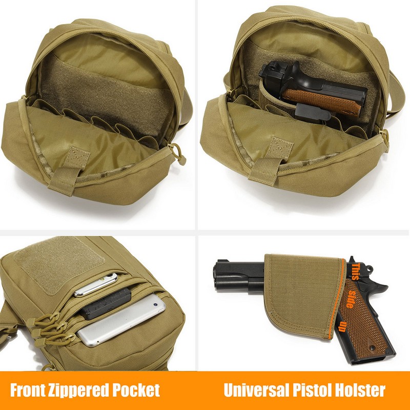 Nowa Taktyczna Torba na Klatkę – Edc Carry Bag For Pistol recenzja i cena