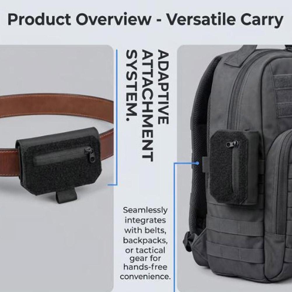Kompaktowa saszetka na pasek,  – Edc Carry Pocket recenzja i cena