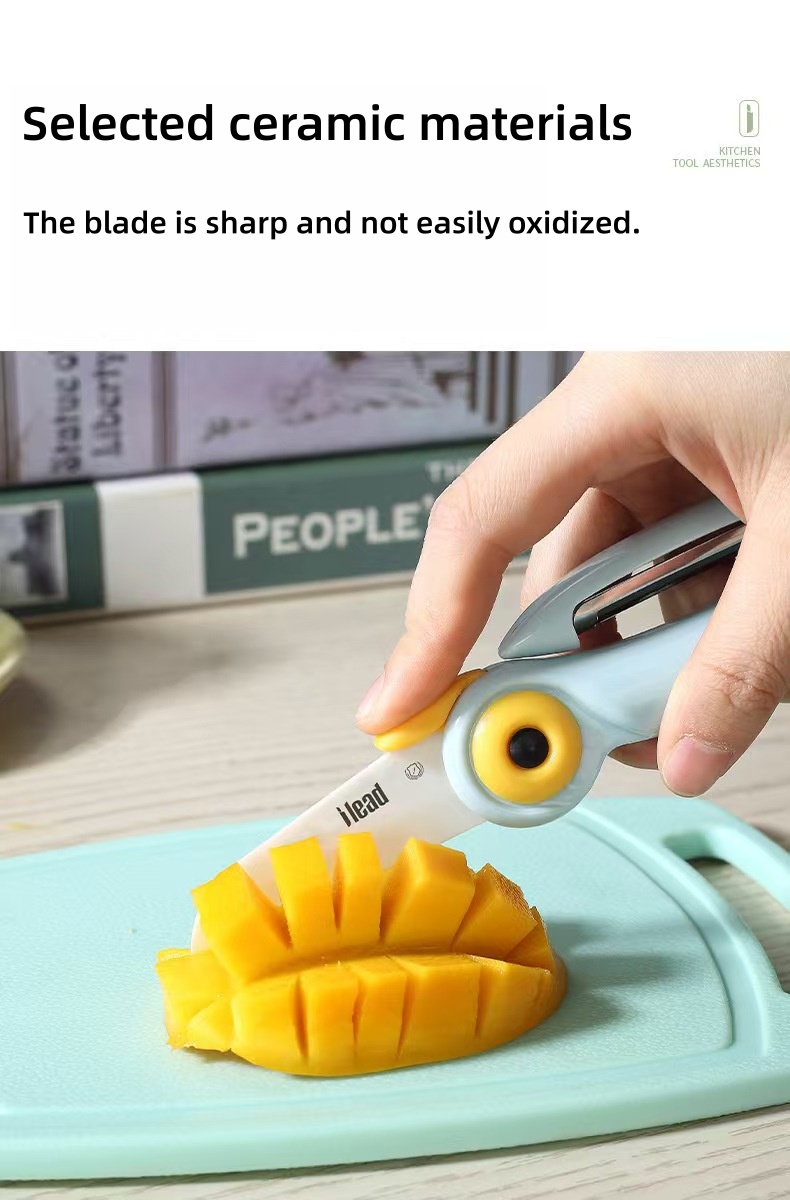 Wielofunkcyjny nóż do owoców z – Pocket Knife Ceramic recenzja i cena