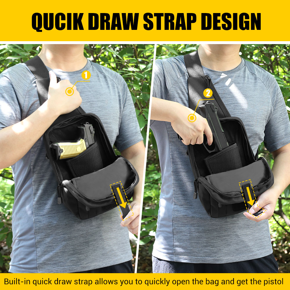 Torba taktyczna na pistolet, k – Edc Carry Bag For Pistol recenzja i cena